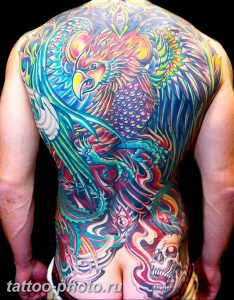 фото идеи тату феникс 18.12.2018 №572 - photo ideas tattoo phoenix - tattoo-photo.ru