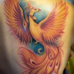 фото идеи тату феникс 18.12.2018 №579 - photo ideas tattoo phoenix - tattoo-photo.ru