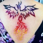 фото идеи тату феникс 18.12.2018 №583 - photo ideas tattoo phoenix - tattoo-photo.ru