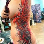 фото идеи тату феникс 18.12.2018 №588 - photo ideas tattoo phoenix - tattoo-photo.ru