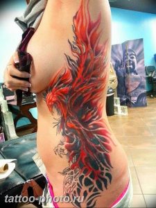 фото идеи тату феникс 18.12.2018 №588 - photo ideas tattoo phoenix - tattoo-photo.ru