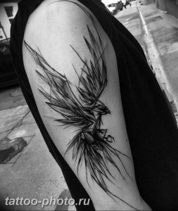 фото идеи тату феникс 18.12.2018 №591 - photo ideas tattoo phoenix - tattoo-photo.ru