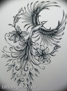 фото идеи тату феникс 18.12.2018 №601 - photo ideas tattoo phoenix - tattoo-photo.ru