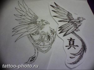 фото идеи тату феникс 18.12.2018 №607 - photo ideas tattoo phoenix - tattoo-photo.ru