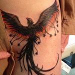 фото идеи тату феникс 18.12.2018 №611 - photo ideas tattoo phoenix - tattoo-photo.ru