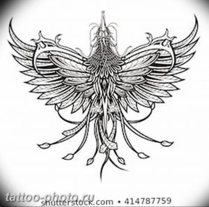 фото идеи тату феникс 18.12.2018 №622 - photo ideas tattoo phoenix - tattoo-photo.ru