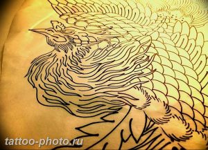 фото идеи тату феникс 18.12.2018 №625 - photo ideas tattoo phoenix - tattoo-photo.ru