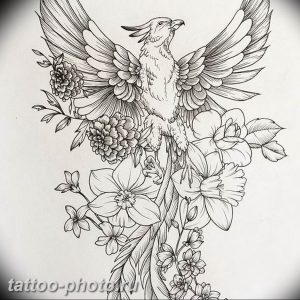 фото идеи тату феникс 18.12.2018 №634 - photo ideas tattoo phoenix - tattoo-photo.ru