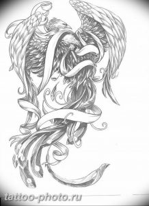 фото идеи тату феникс 18.12.2018 №639 - photo ideas tattoo phoenix - tattoo-photo.ru