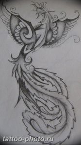 фото идеи тату феникс 18.12.2018 №644 - photo ideas tattoo phoenix - tattoo-photo.ru