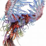 фото идеи тату феникс 18.12.2018 №652 - photo ideas tattoo phoenix - tattoo-photo.ru