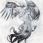 фото идеи тату феникс 18.12.2018 №653 - photo ideas tattoo phoenix - tattoo-photo.ru