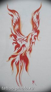 фото идеи тату феникс 18.12.2018 №661 - photo ideas tattoo phoenix - tattoo-photo.ru