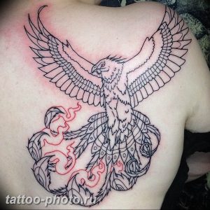 фото идеи тату феникс 18.12.2018 №666 - photo ideas tattoo phoenix - tattoo-photo.ru