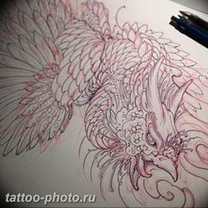 фото идеи тату феникс 18.12.2018 №669 - photo ideas tattoo phoenix - tattoo-photo.ru