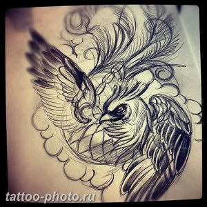 фото идеи тату феникс 18.12.2018 №676 - photo ideas tattoo phoenix - tattoo-photo.ru
