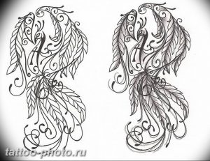 фото идеи тату феникс 18.12.2018 №689 - photo ideas tattoo phoenix - tattoo-photo.ru