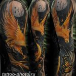 фото идеи тату феникс 18.12.2018 №718 - photo ideas tattoo phoenix - tattoo-photo.ru