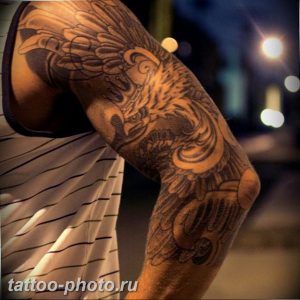 фото идеи тату феникс 18.12.2018 №747 - photo ideas tattoo phoenix - tattoo-photo.ru