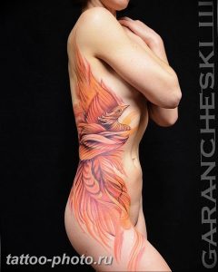 фото идеи тату феникс 18.12.2018 №753 - photo ideas tattoo phoenix - tattoo-photo.ru