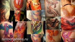 фото идеи тату феникс 18.12.2018 №775 - photo ideas tattoo phoenix - tattoo-photo.ru
