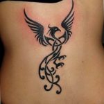 фото идеи тату феникс 18.12.2018 №786 - photo ideas tattoo phoenix - tattoo-photo.ru