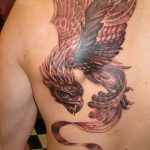 фото идеи тату феникс 18.12.2018 №788 - photo ideas tattoo phoenix - tattoo-photo.ru