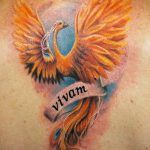 фото идеи тату феникс 18.12.2018 №789 - photo ideas tattoo phoenix - tattoo-photo.ru