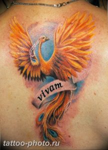 фото идеи тату феникс 18.12.2018 №789 - photo ideas tattoo phoenix - tattoo-photo.ru