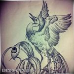 фото идеи тату феникс 18.12.2018 №795 - photo ideas tattoo phoenix - tattoo-photo.ru