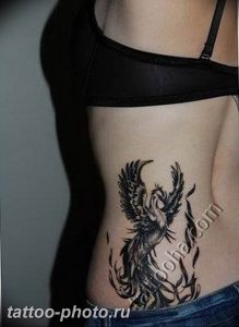 фото идеи тату феникс 18.12.2018 №803 - photo ideas tattoo phoenix - tattoo-photo.ru