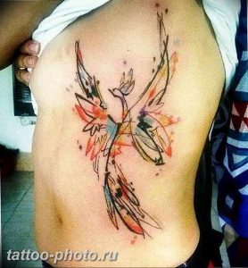 фото идеи тату феникс 18.12.2018 №804 - photo ideas tattoo phoenix - tattoo-photo.ru