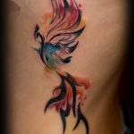 фото идеи тату феникс 18.12.2018 №817 - photo ideas tattoo phoenix - tattoo-photo.ru