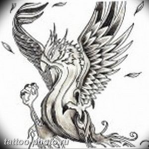 фото идеи тату феникс 18.12.2018 №822 - photo ideas tattoo phoenix - tattoo-photo.ru