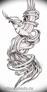 фото идеи тату феникс 18.12.2018 №841 - photo ideas tattoo phoenix - tattoo-photo.ru