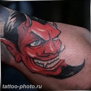 фото идея тату дьявол 18.12.2018 №008 - photo idea tattoo devil - tattoo-photo.ru