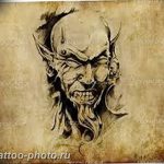 фото идея тату дьявол 18.12.2018 №011 - photo idea tattoo devil - tattoo-photo.ru