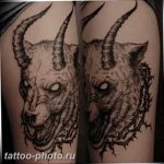 фото идея тату дьявол 18.12.2018 №012 - photo idea tattoo devil - tattoo-photo.ru