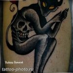 фото идея тату дьявол 18.12.2018 №015 - photo idea tattoo devil - tattoo-photo.ru