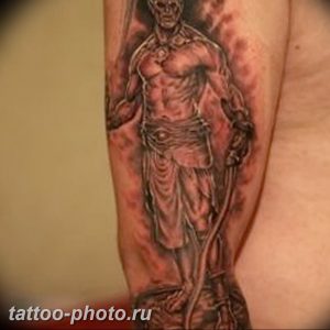 фото идея тату дьявол 18.12.2018 №017 - photo idea tattoo devil - tattoo-photo.ru