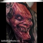 фото идея тату дьявол 18.12.2018 №026 - photo idea tattoo devil - tattoo-photo.ru
