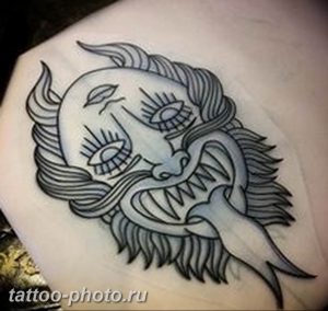 фото идея тату дьявол 18.12.2018 №035 - photo idea tattoo devil - tattoo-photo.ru