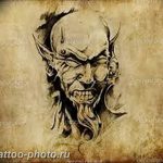 фото идея тату дьявол 18.12.2018 №036 - photo idea tattoo devil - tattoo-photo.ru