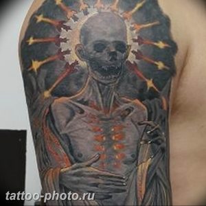 фото идея тату дьявол 18.12.2018 №038 - photo idea tattoo devil - tattoo-photo.ru