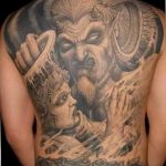 фото идея тату дьявол 18.12.2018 №063 - photo idea tattoo devil - tattoo-photo.ru