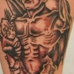 фото идея тату дьявол 18.12.2018 №071 - photo idea tattoo devil - tattoo-photo.ru