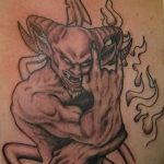 фото идея тату дьявол 18.12.2018 №073 - photo idea tattoo devil - tattoo-photo.ru