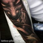 фото идея тату дьявол 18.12.2018 №097 - photo idea tattoo devil - tattoo-photo.ru