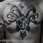 фото идея тату дьявол 18.12.2018 №106 - photo idea tattoo devil - tattoo-photo.ru