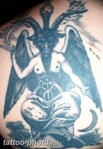фото идея тату дьявол 18.12.2018 №113 - photo idea tattoo devil - tattoo-photo.ru